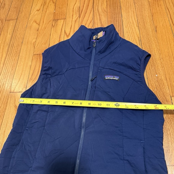 Patagonia NWT Nano-Air Vest in Navy Blue Turtle Embroidered Logo‎ - Picture 7 of 7